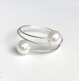 BAGUE DUO DE PERLES 