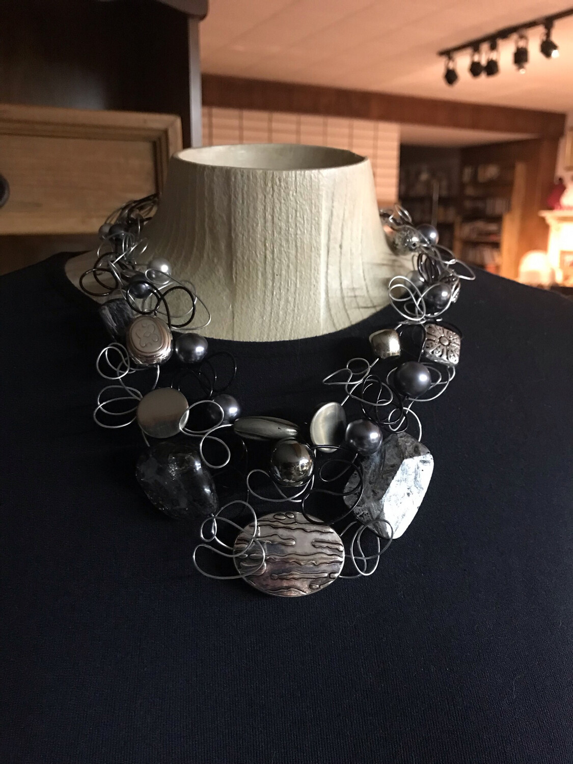 COLLIER ROYAL ARGENTÉ