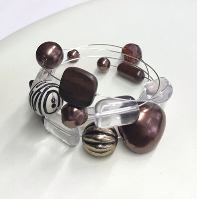 BRACELET FUNNY BRUN