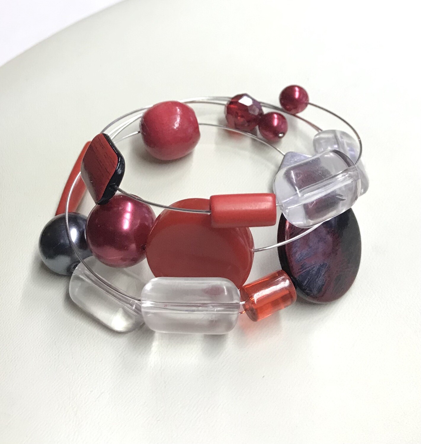 BRACELET FUNNY ROUGE