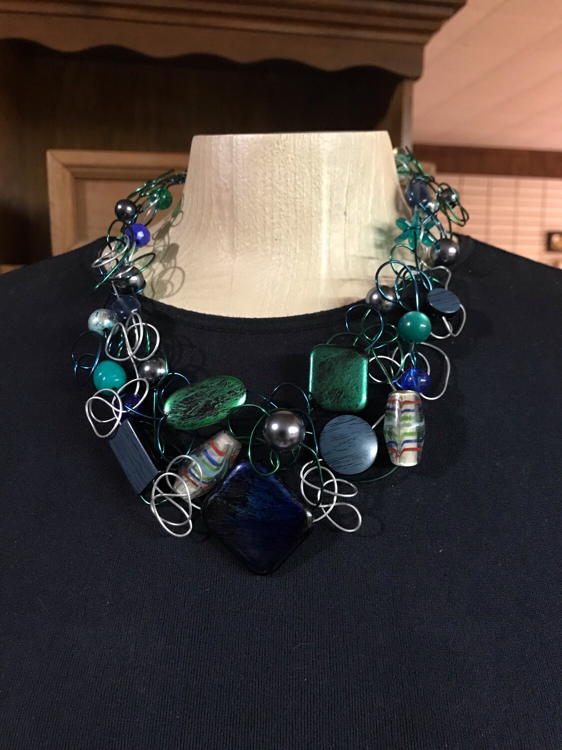COLLIER ROYAL MARINE ÉMERAUDE