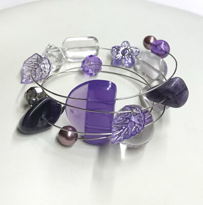 BRACELET FUNNY LAVANDE