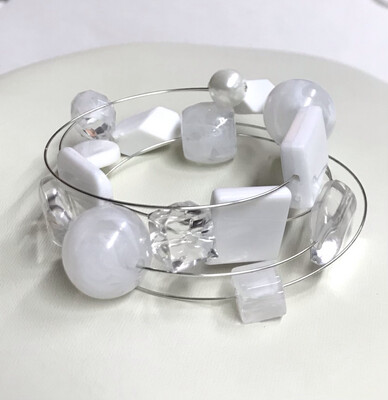BRACELET FUNNY BLANC