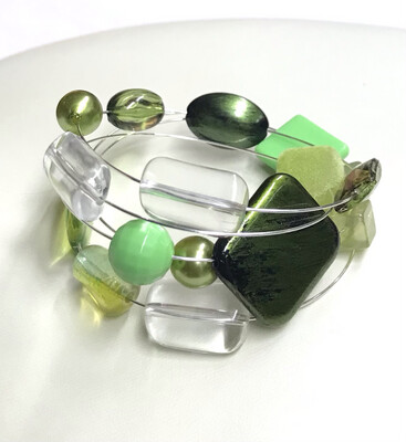 BRACELET FUNNY VERT