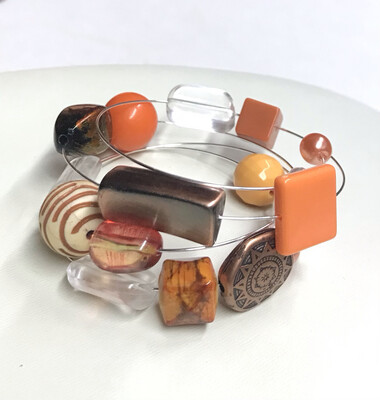 BRACELET FUNNY ORANGÉ