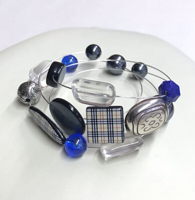 BRACELET FUNNY BLEU 