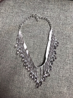COLLIER RUBAN DE GLACE