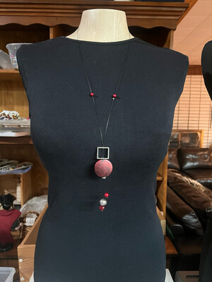 COLLIER TANDEM ROUGE