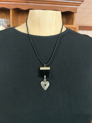 COLLIER CŒUR DE VELOURS