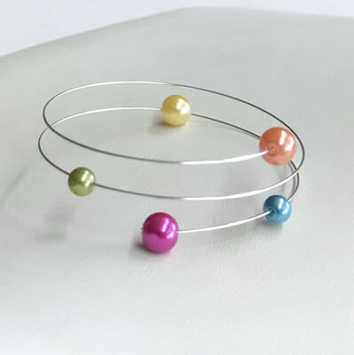 BRACELET PAPILLON MULTICOLORE 
