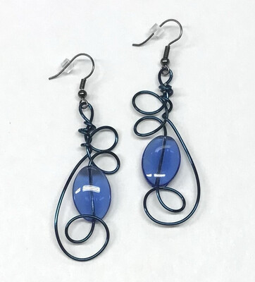 BOUCLES D’OREILLES STYLE FER FORGÉ