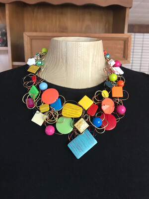 COLLIER ROYAL MULTICOLORE