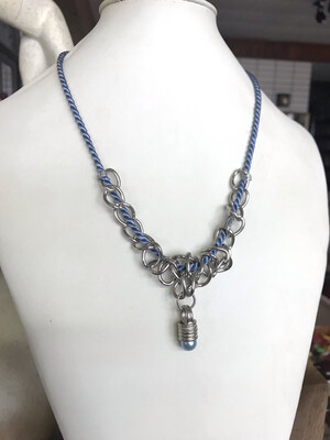 COLLIER CHAÎNE CORDON BLEU