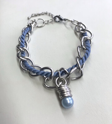 BRACELET CHAÎNE CORDON BLEU 