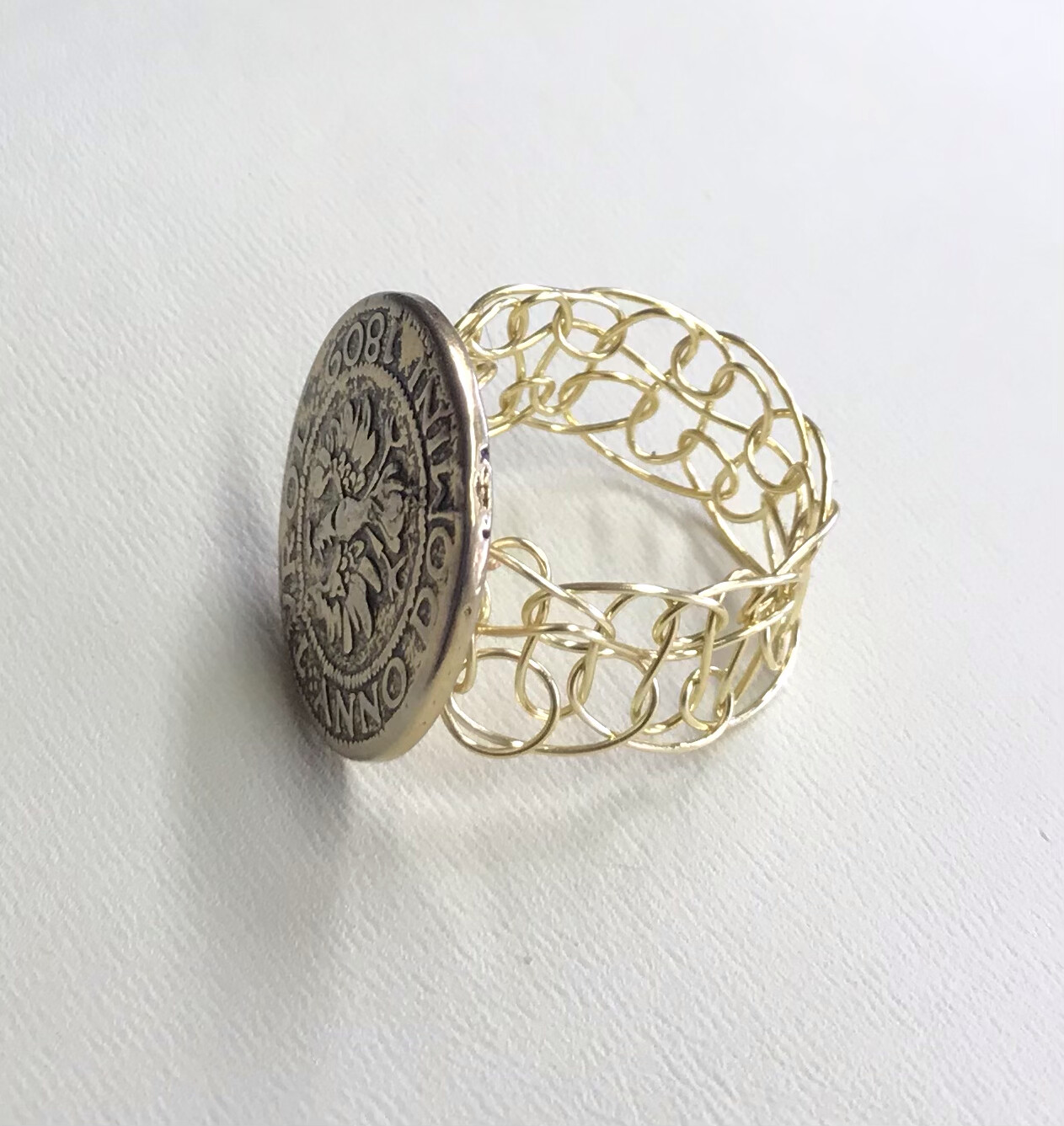 BAGUE ARMOIRIE 1809