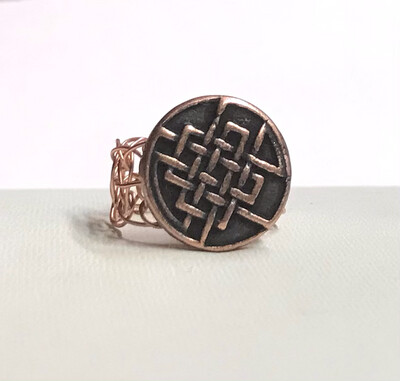 BAGUE CUIVRE MÉTALLIQUE 
