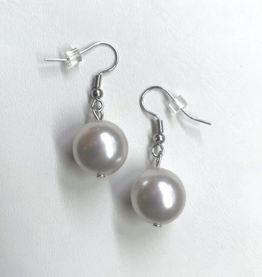 BOUCLES D’OREILLES PERLE RARE
