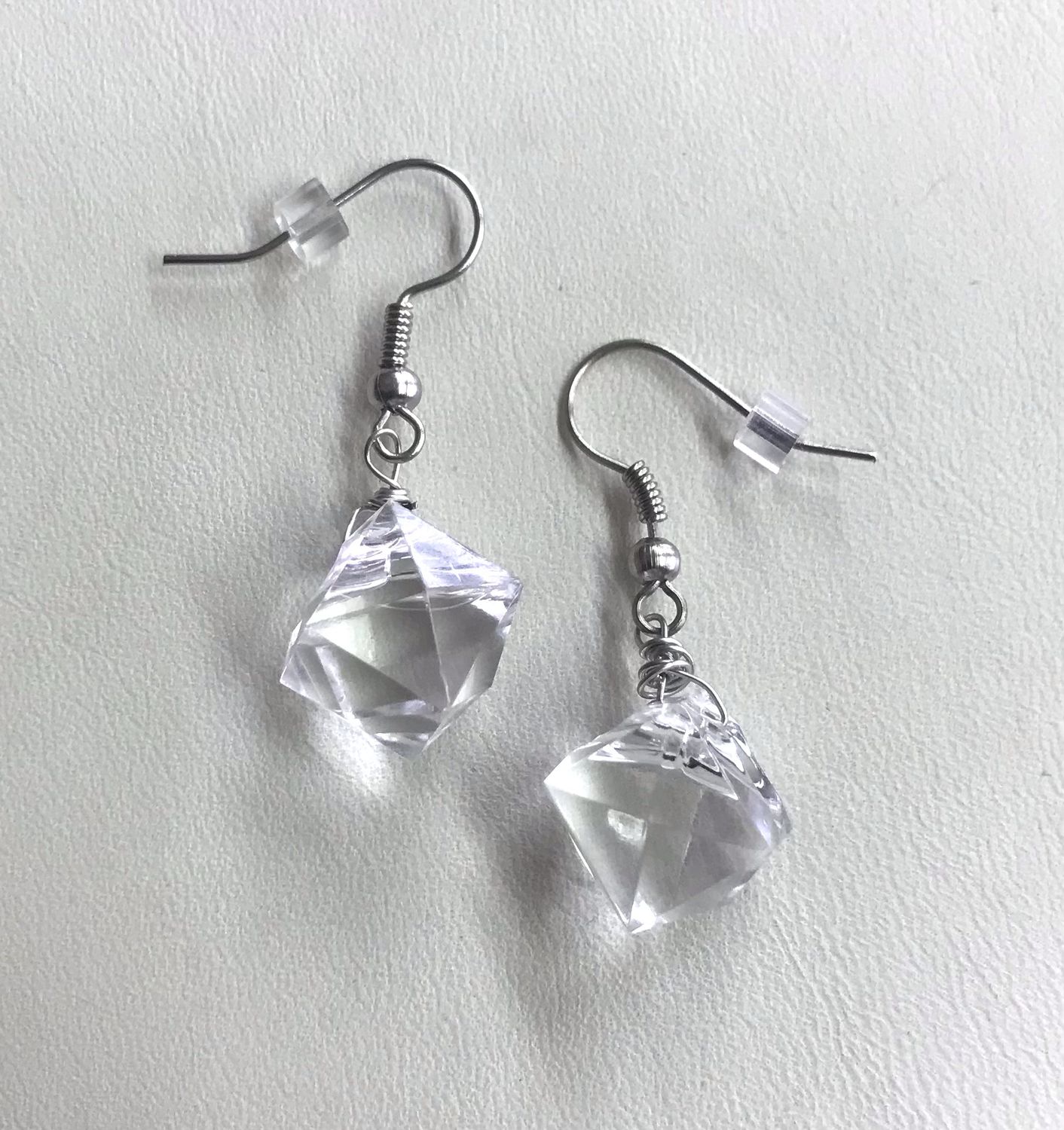 BOUCLES D’OREILLES DE GLACE