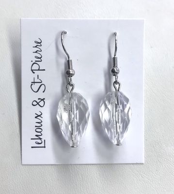 BOUCLES D’OREILLES GOUTTES GLACÉES 