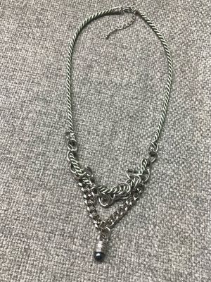 COLLIER CHAÎNE CORDON VERT