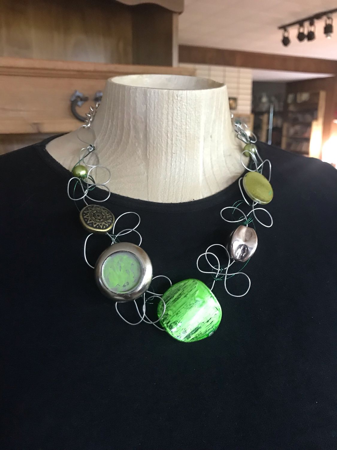 COLLIER J’AIME VERT