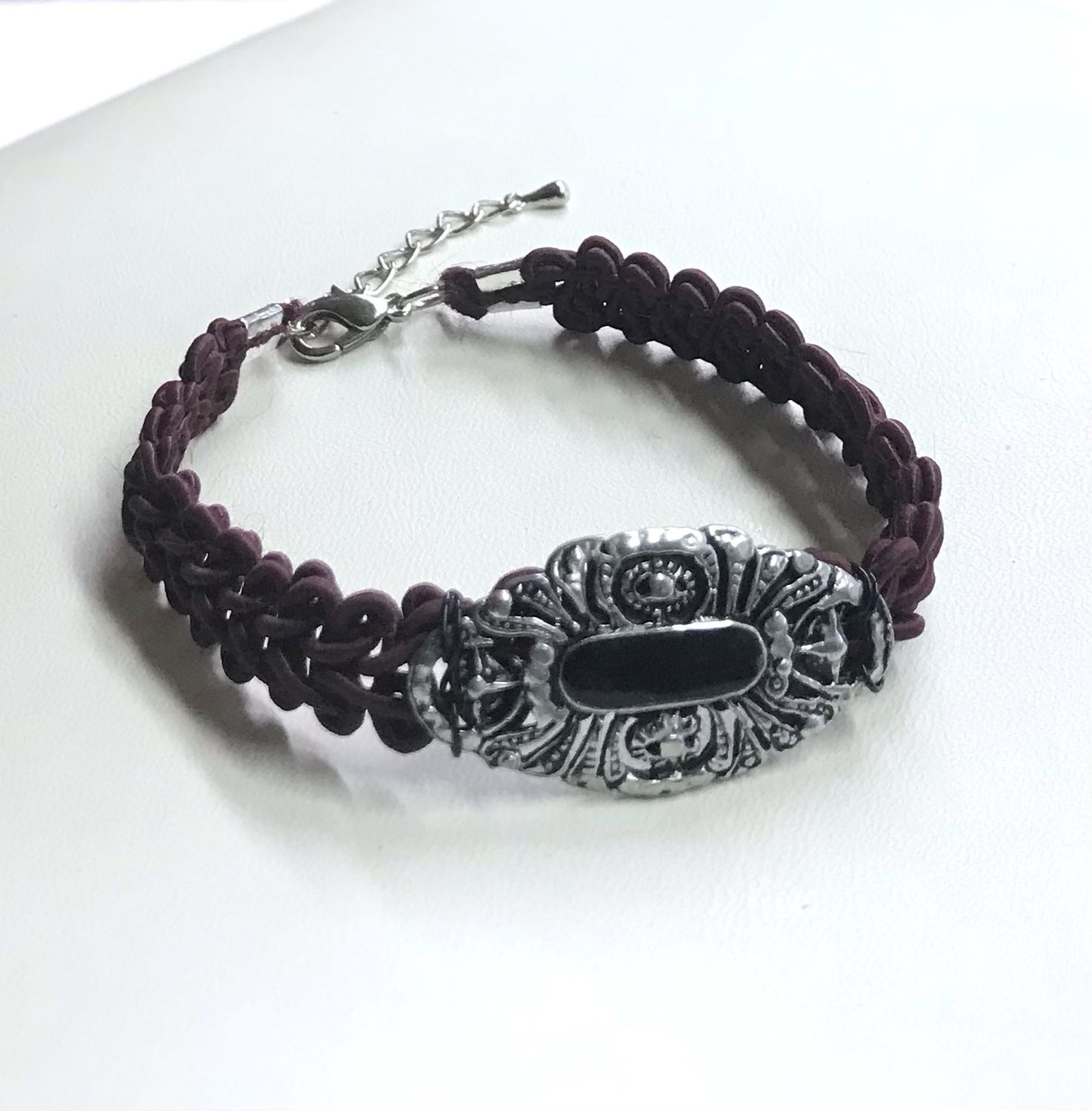 BRACELET TRESSÉ BOURGOGNE 