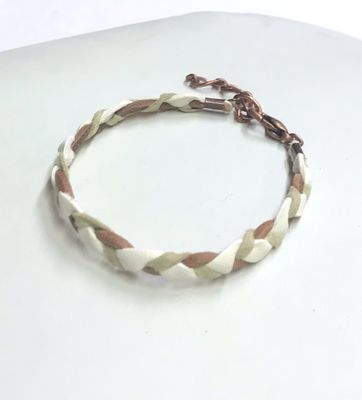 BRACELET TRESSÉ SABLE