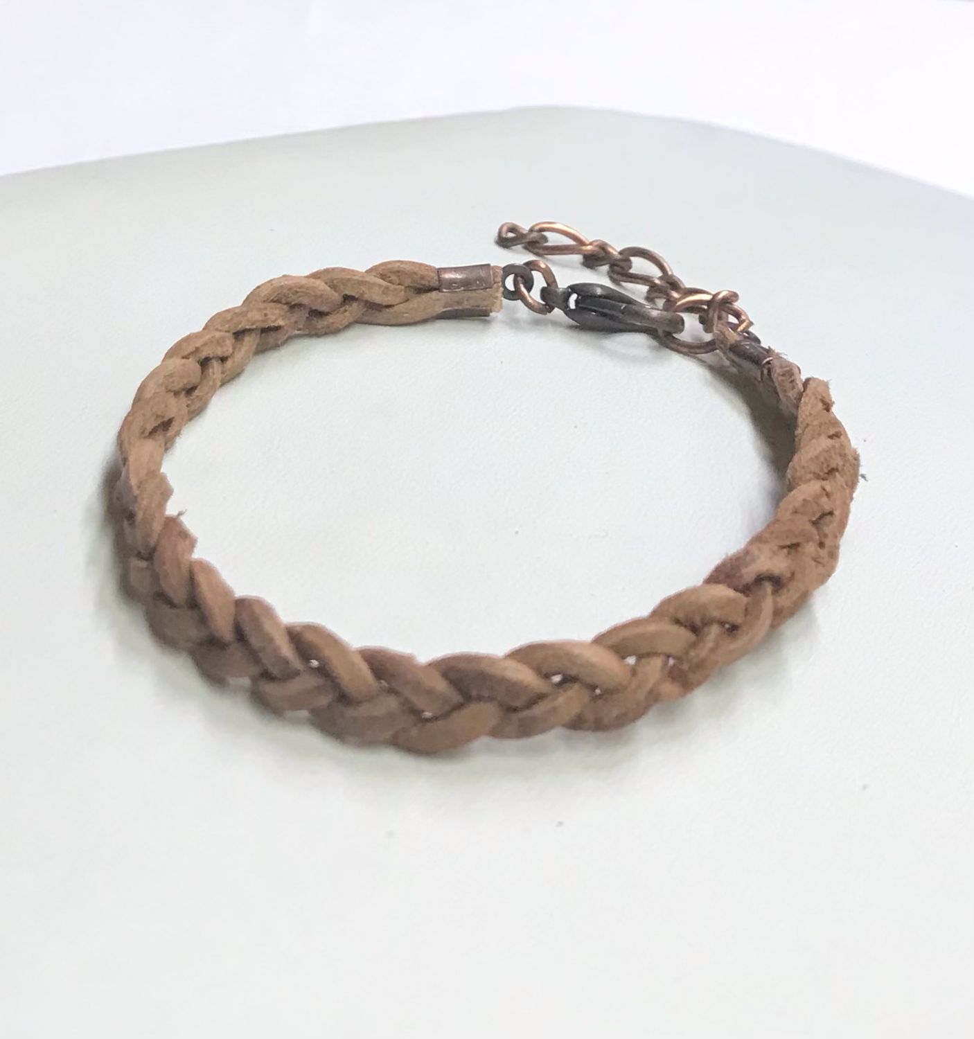 BRACELET TRESSÉ TAN