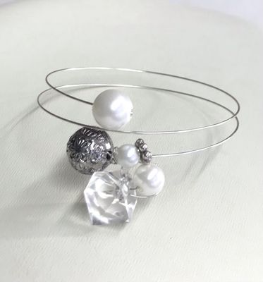 BRACELET ÉLÉGANT BLANC