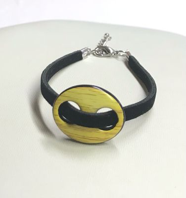 BRACELET SIMPLE JAUNE 