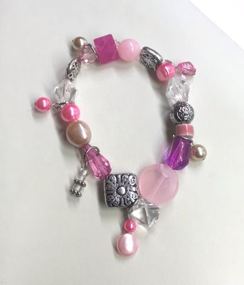 BRACELET CHARMS ROSE
