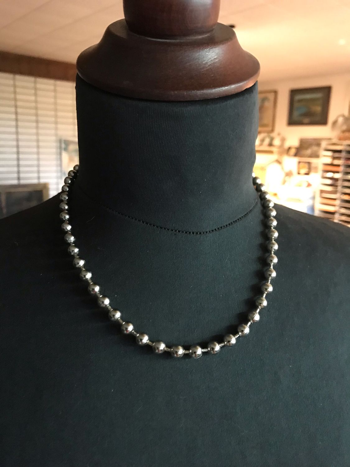 COLLIER BOULES D’ÉNERGIE 6mm