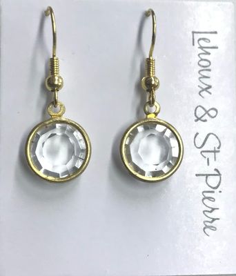 BOUCLES D’OREILLES CRISTAL