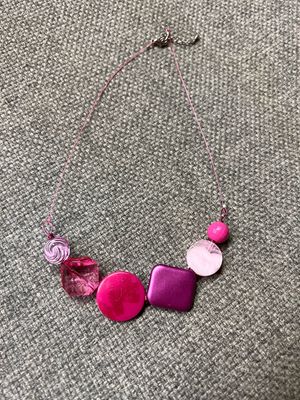 COLLIER HAÏKU ROSE