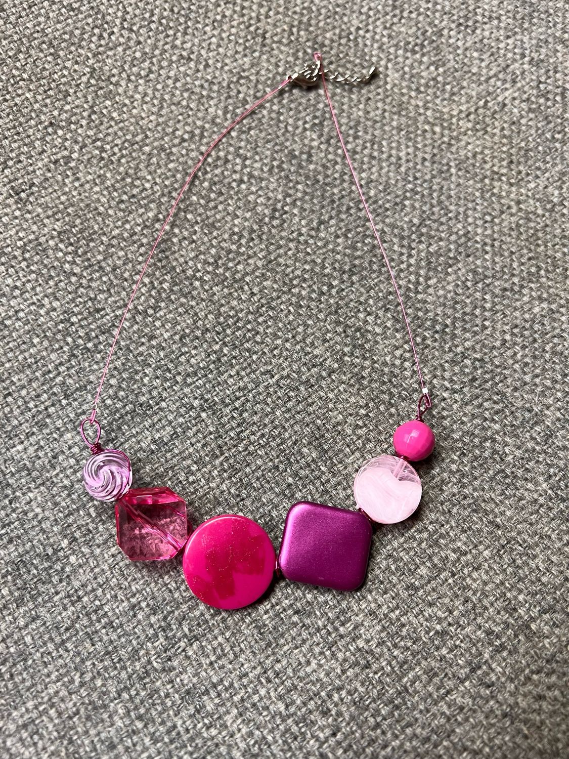 COLLIER HAÏKU ROSE
