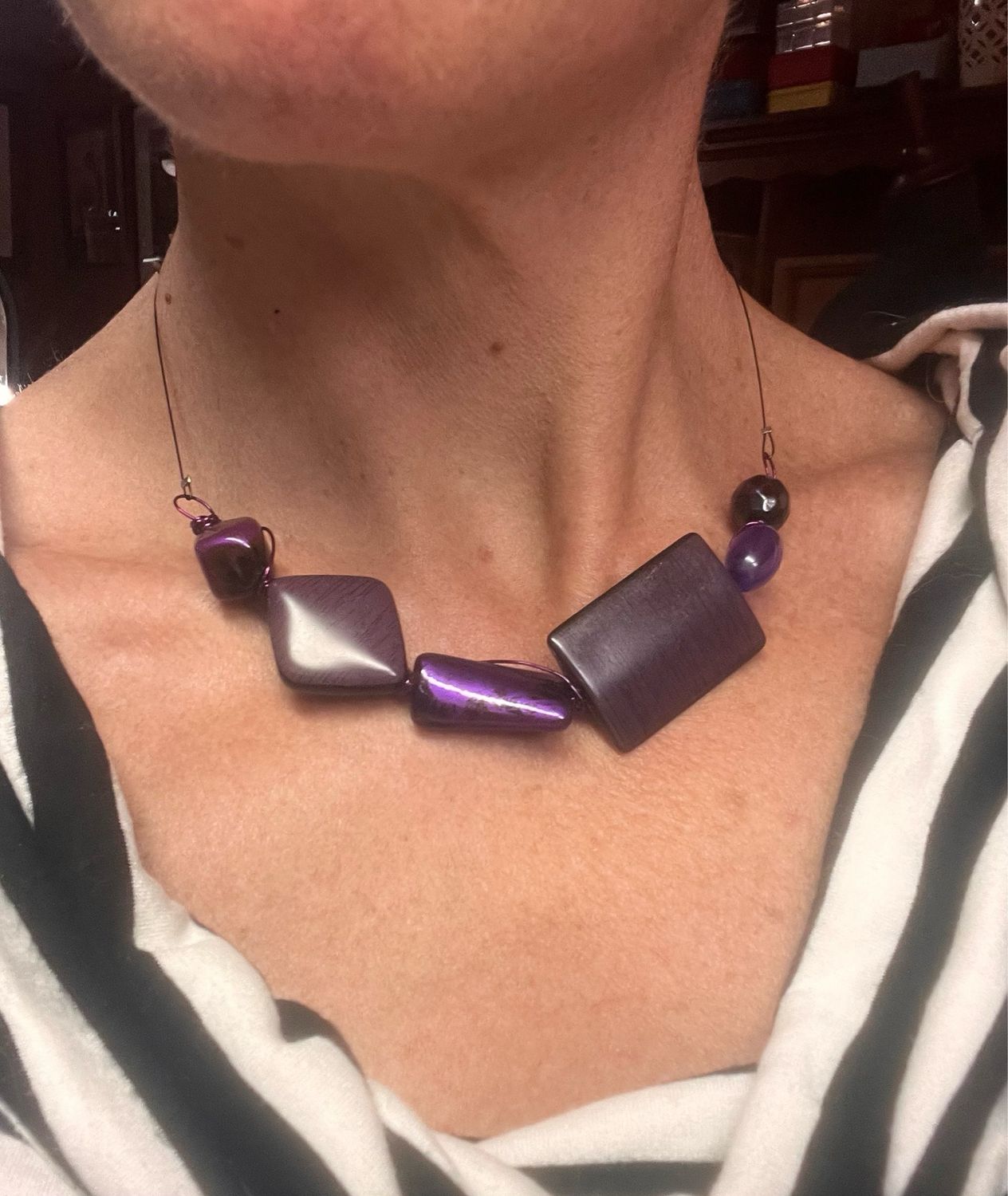 COLLIER HAÏKU VIOLET COLLIER HAÏKU VIOLET