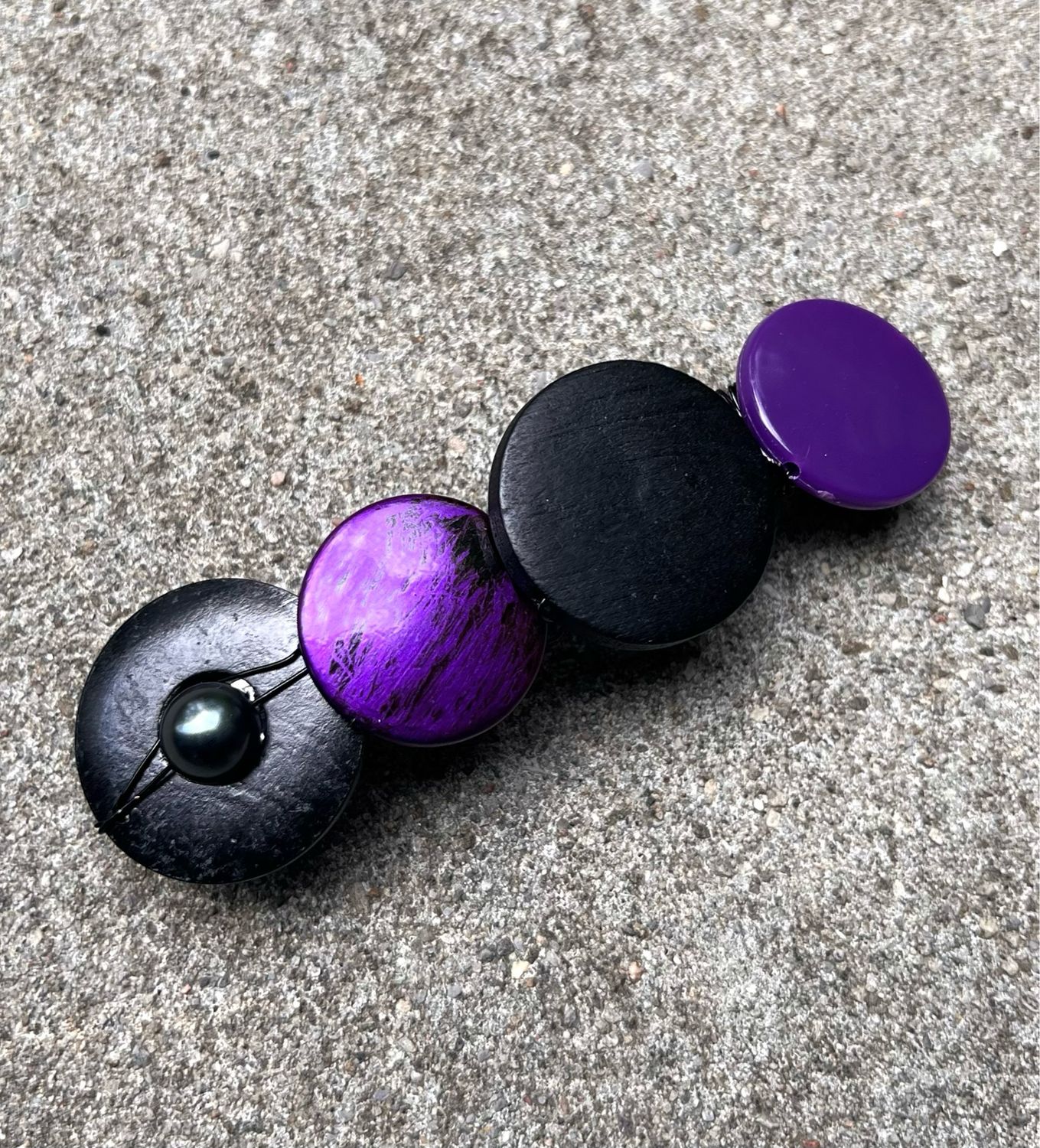 BARRETTE PASSION VIOLET