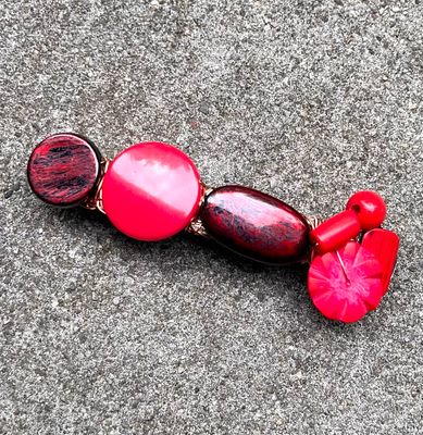 BARRETTE PASSION ROUGE