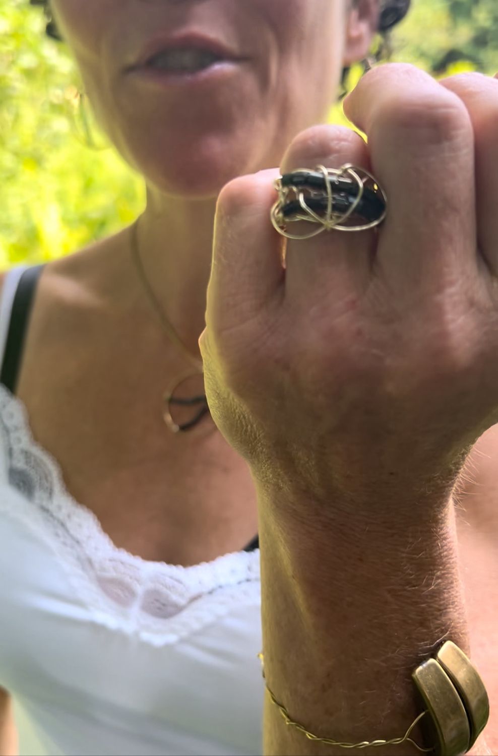 BAGUE NUIT SCINTILLANTE 