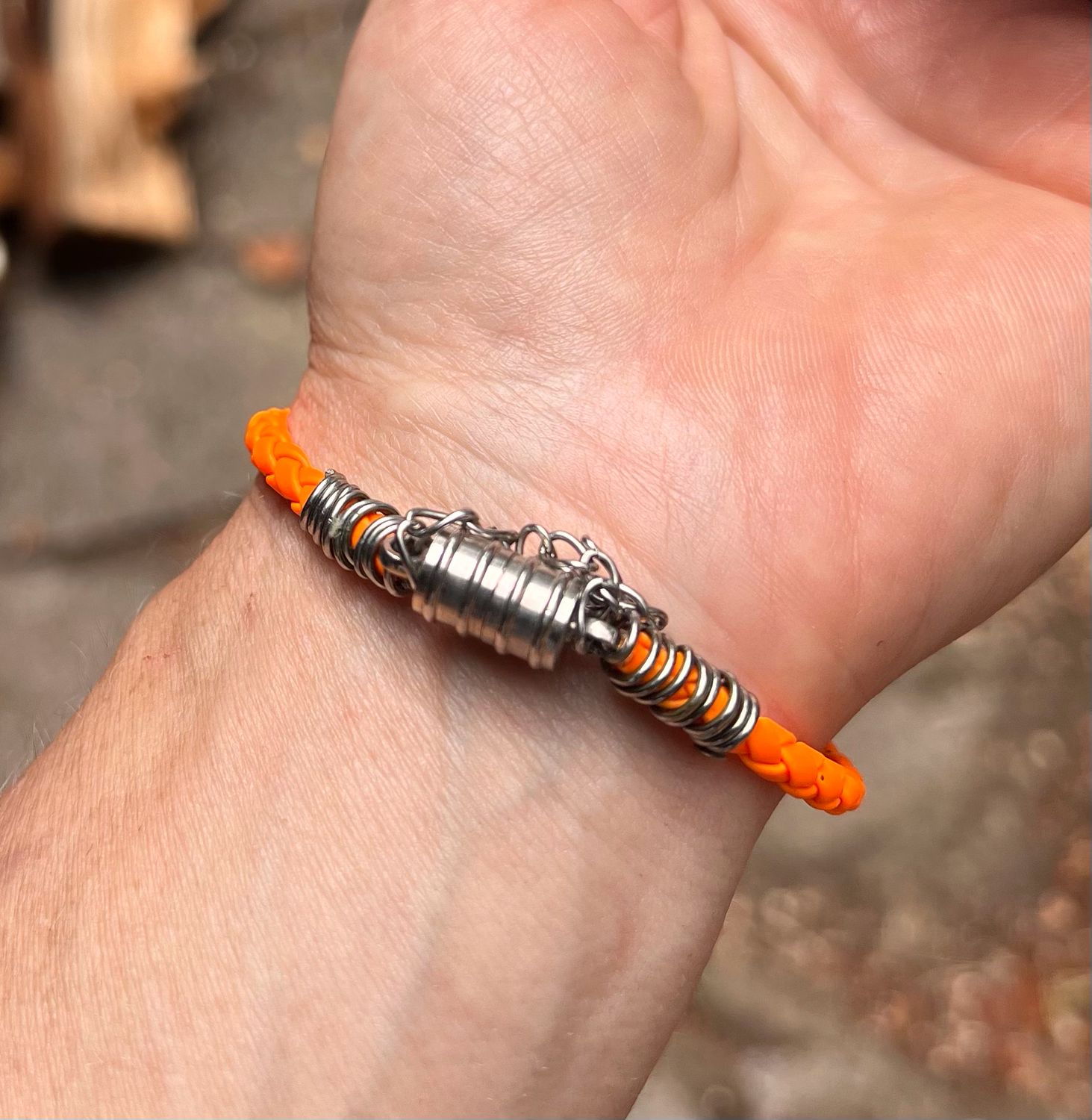 BRACELET ORANGE CUIVRÉ 