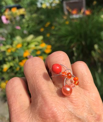 BAGUE FUNNY ORANGE