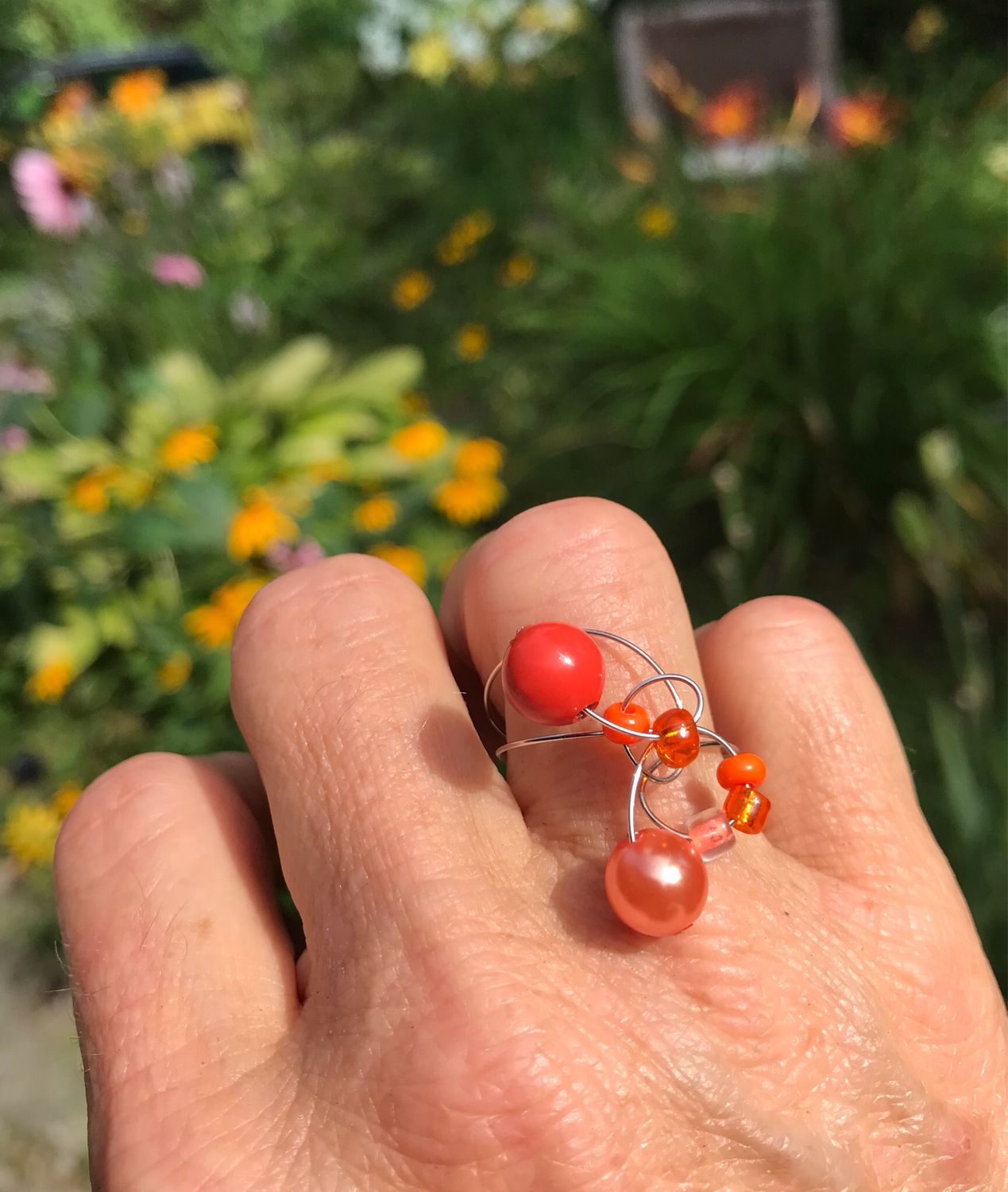 BAGUE FUNNY ORANGE