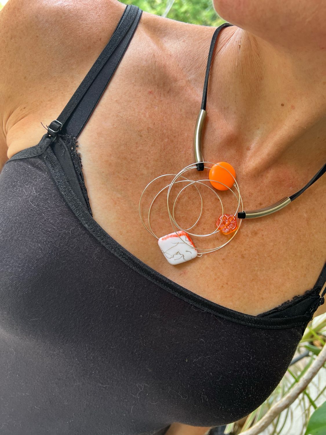 COLLIER C CHIC ORANGE