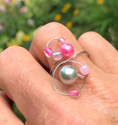 BAGUE FUNNY ROSE