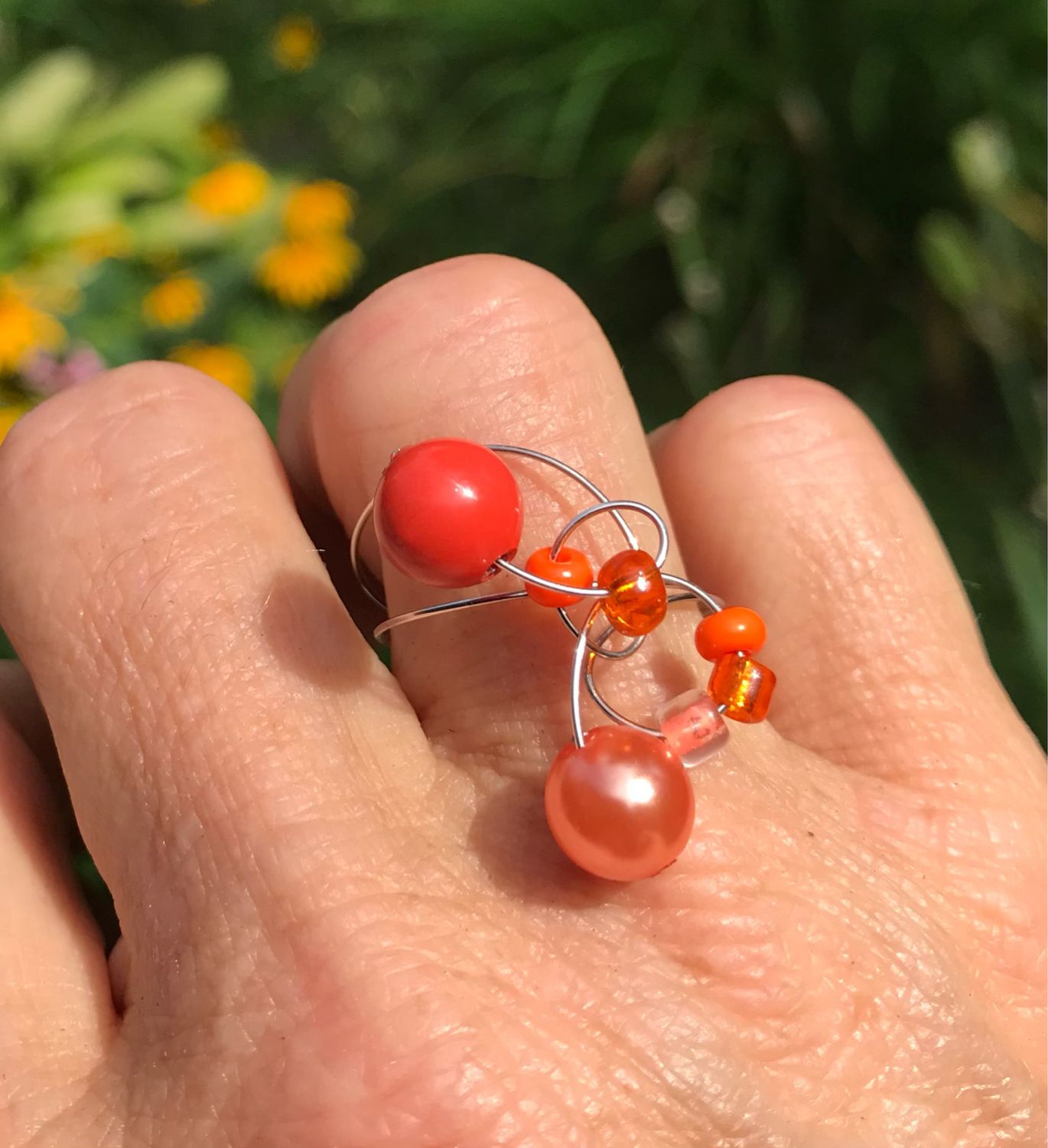BAGUE FUNNY ORANGE