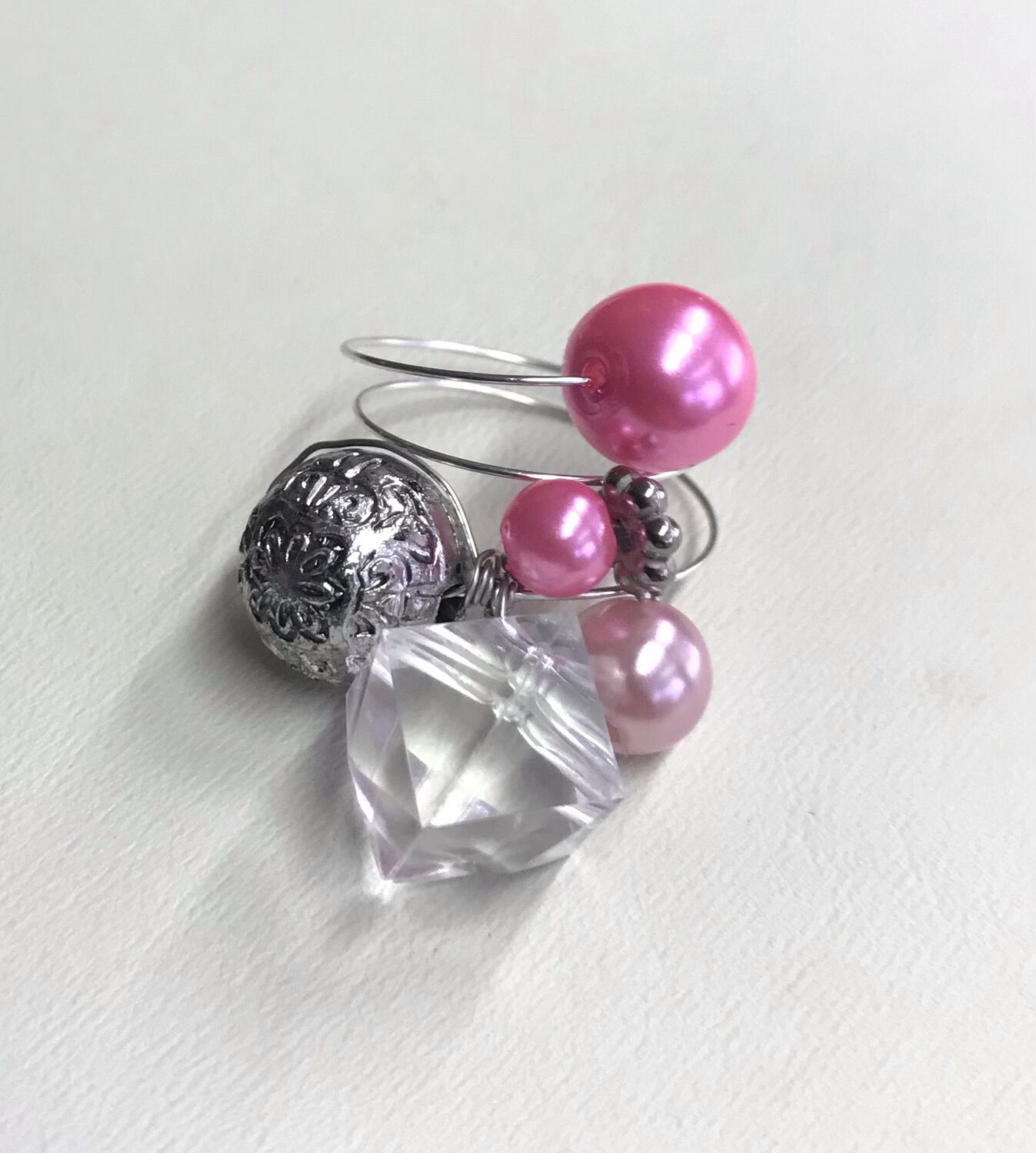 BAGUE FUNNY ART ROSE