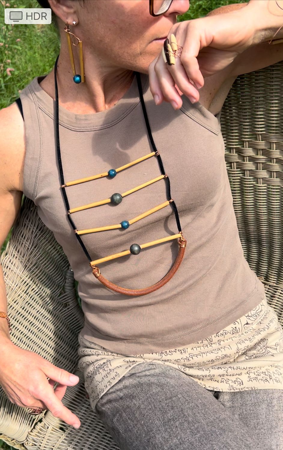 ENSEMBLE 4 BIJOUX ZEN BOIS