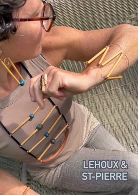ENSEMBLE 4 BIJOUX ZEN BOIS