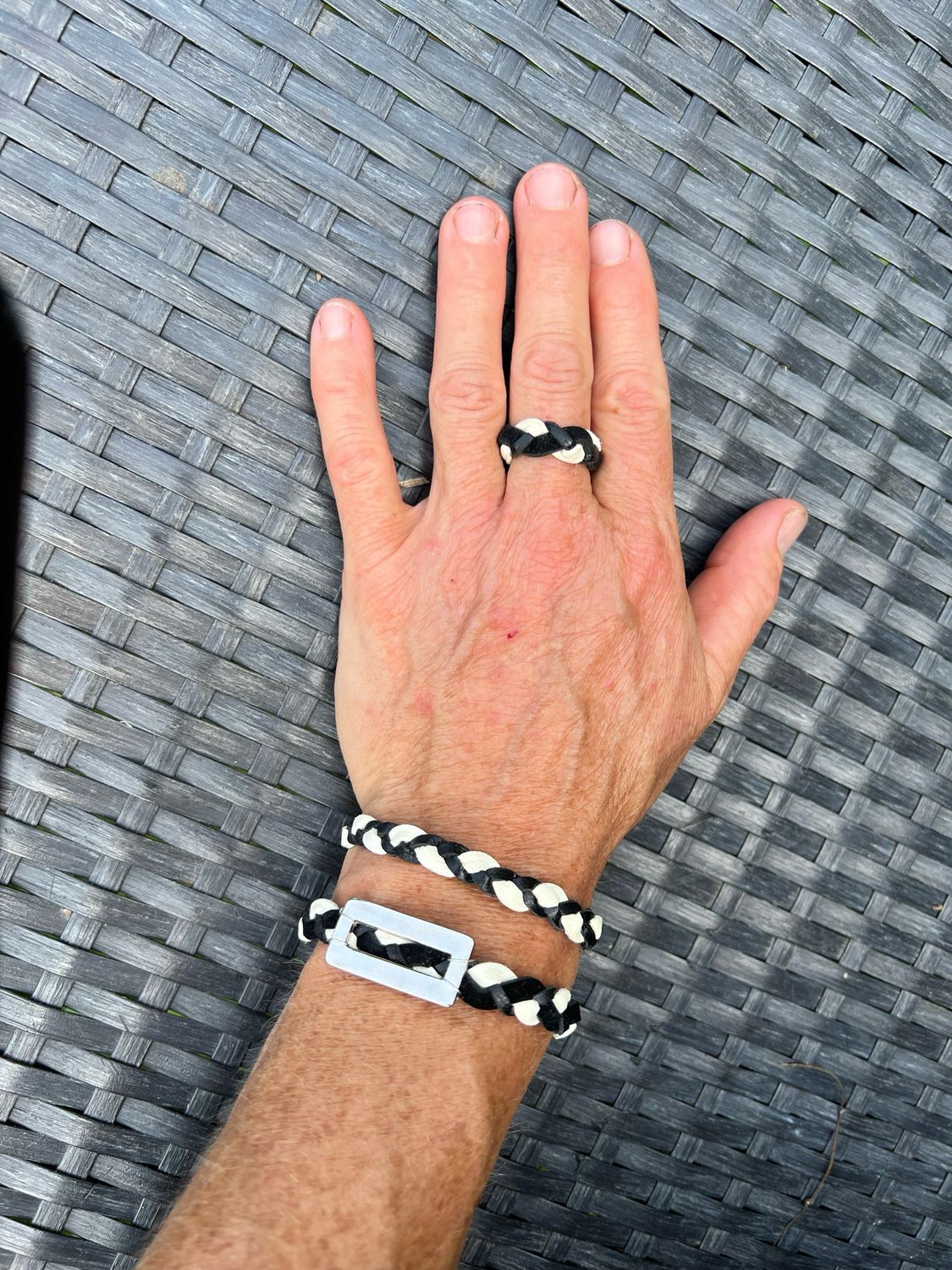 ENSEMBLE 5 BIJOUX TRESSÉS 