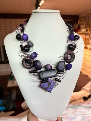 COLLIER ROYAL BOIS VIOLET 